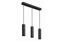 Deco Viseča svetilka TRESOS II 3xGU10 aluminij IP20 maks. 3x20W črna. 1208964030