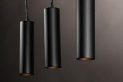 Deco Viseča svetilka TRESOS II 3xGU10 aluminij IP20 maks. 3x20W črna. 1208964030