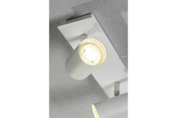 Decor Plafondarmatuur VENETO IP20 max. 20W 2 x GU10 okrogla bela. 1208964037