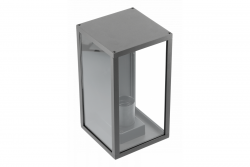 Decor Tuinskaarmatuur VENTANA-AU E27 MAX.20W IP54 AC220-240V 50-60Hz zgornja stenska svetilka desno črna. 1208964048