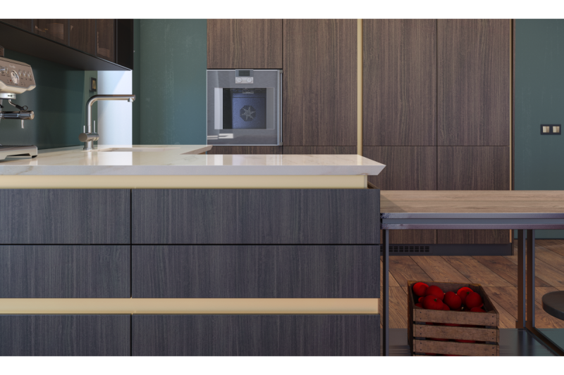 Notranji konektor VELLO profil C, inox, (10 kos./op.) 1208964149