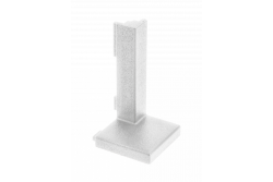 Zunanji konektor VELLO L profil, bel, (10 kos/opr.) 1208964165