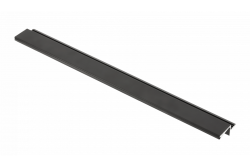 GTV VELLO profil, sistem brez ročajev, ohranjanje, L=3000 mm, 16 mm, Al, črna 1208964236