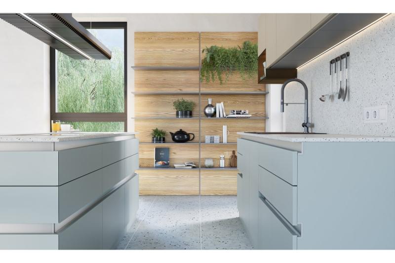 GTV VELLO profil, sistem brez ročajev, vrtljiv, L=3000 mm, 18 mm, Al, aluminij 1208964238