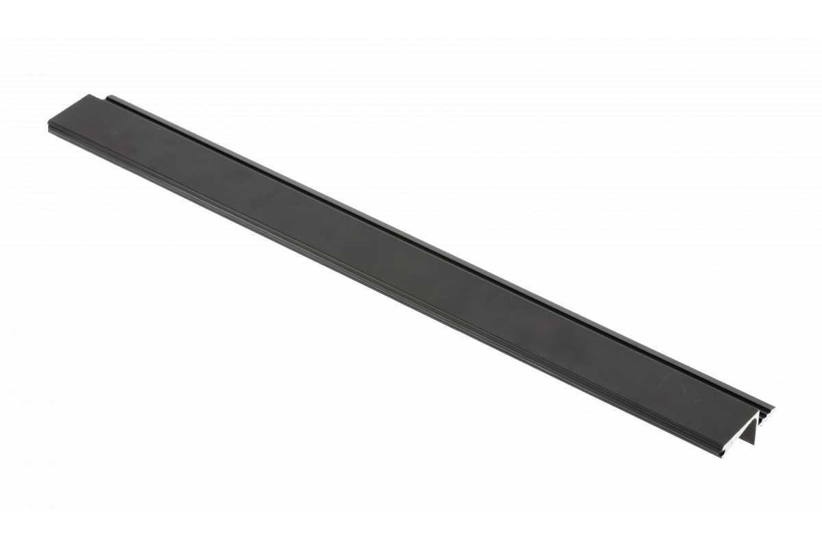 GTV VELLO profil, sistem brez ročajev, ohranjanje, L=3000 mm, 18 mm, Al, črna 1208964240