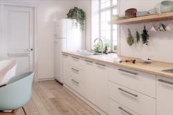 Jeklen ročaj TRIEST C=192 mm brušeno jeklo – zamak noge 1208965371