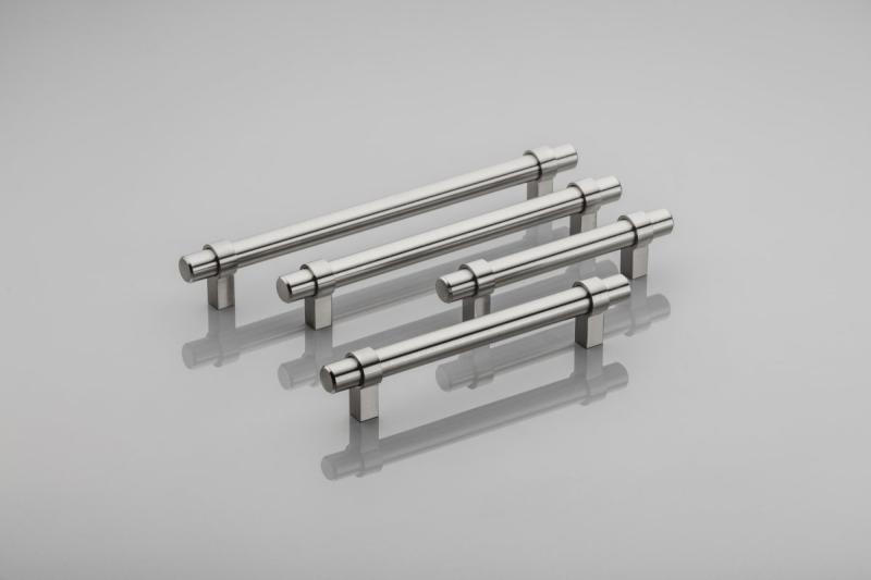 Ročaj iz jekla TRIEST C=96mm brušeno jeklo - zamak noge 1208965374