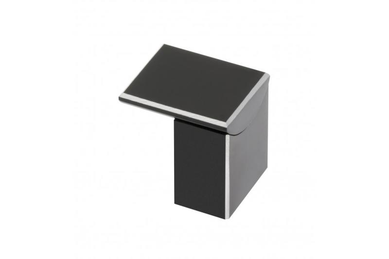 Aluminijasti gumb ARES l=30mm črn 1208965479