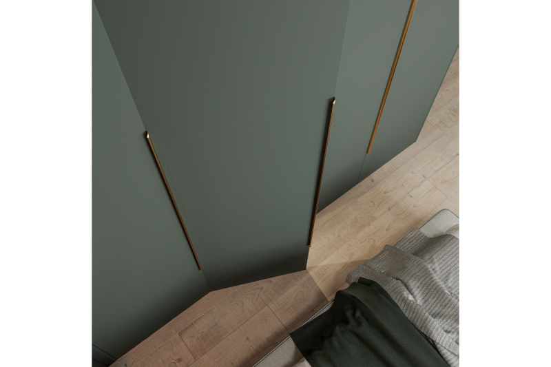 Aluminijasti ročaj HEXA, L=1200 mm, bel 1208965515