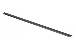 Aluminijasti ročaj HEXA, L=1200 mm, mat črna 1208965516