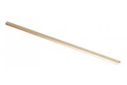 ALUMINIJSKI ROČAJ HEXA, L=1200 mm, čisto brušeno zlato 1208965517