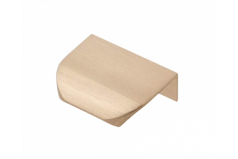 Aluminijasti ročaj HEXA C=32 mm brušeno zlato 1208965542