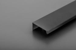 Aluminijasti ročaj HEXI z dvojno razdaljo 96-128mm/150mm mat črna 1208965559
