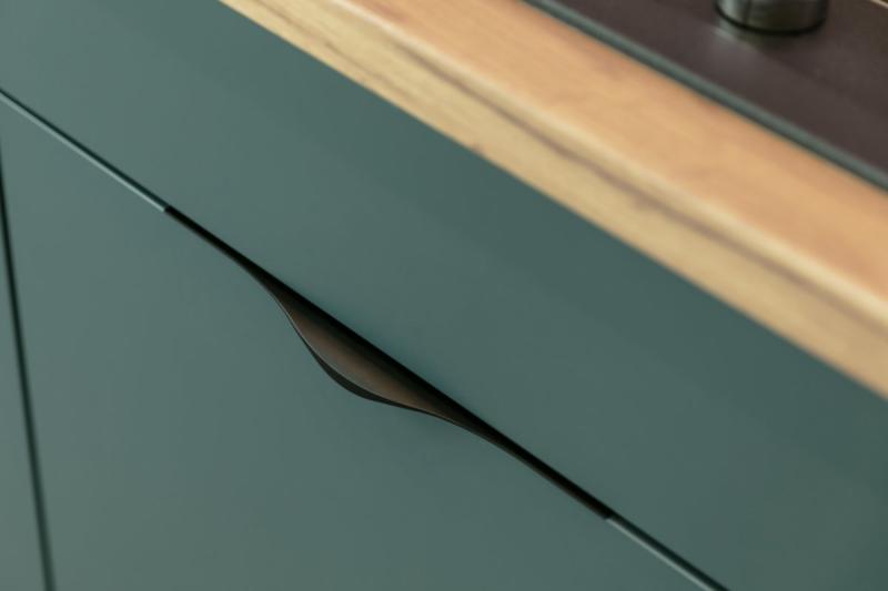 Ročaj PICADO iz aluminija C=224/496/18 mm črna mat 1208965628