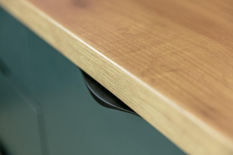 Ročaj iz aluminija PICADO C=320/396/18 mm črna mat 1208965643