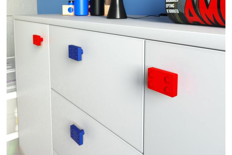 Gumijasti ročaj Block blue 1208965669