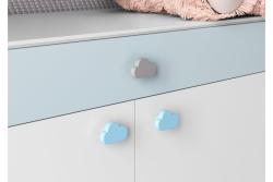 Ročaj iz gume Oblak modra 1208965673