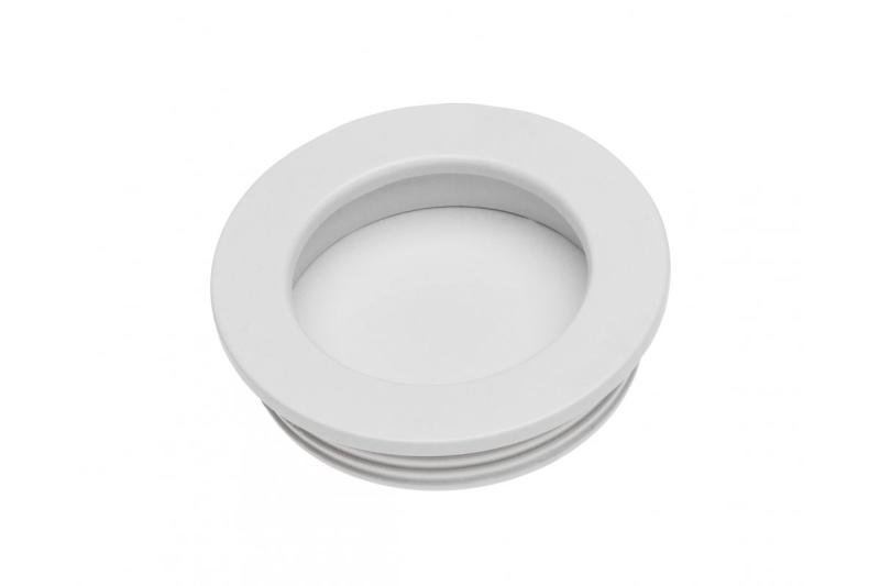 Zamak ročaj za vlečenje B224 okrogel bel 1208965709