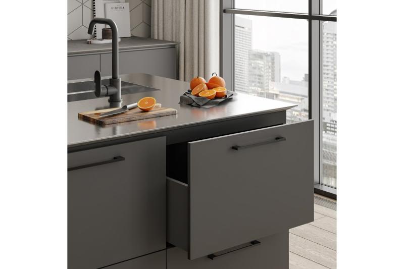 Ročaj Zamak 819 C=192mm črna 1208965836