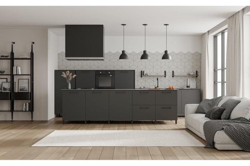 Ročaj Zamak 819 C=256mm črna 1208965847