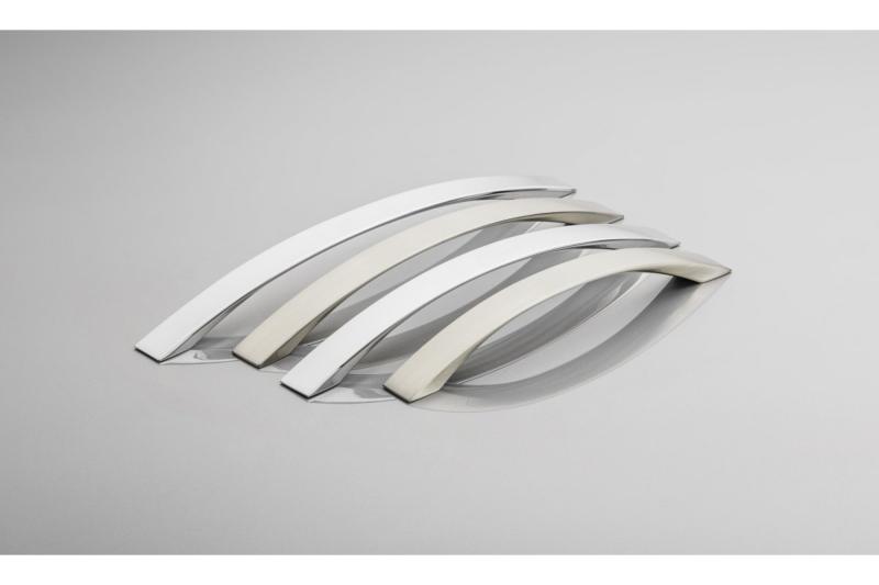 Zamak ročaj CALABRIA C=192 mm brušeno jeklo 1208965919