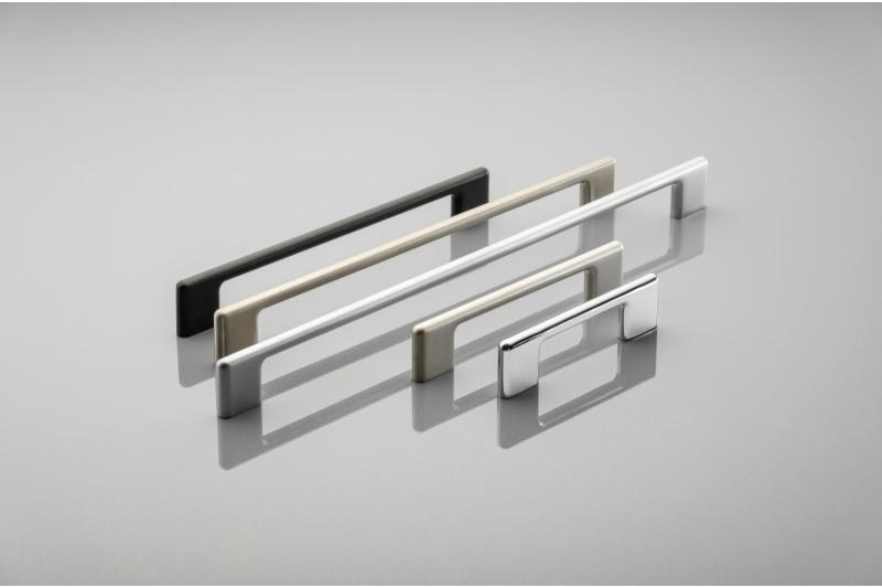 Ročaj Zamak CAPRI, C= 160 mm, saten 1208965944