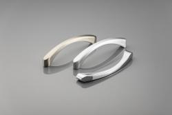 Zamak ročaj Shape art CLEO C=192 mm aluminij 1208965973