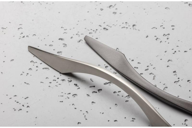 Ročaj Zamak EAST C=128 mm, siva mat 1208965992