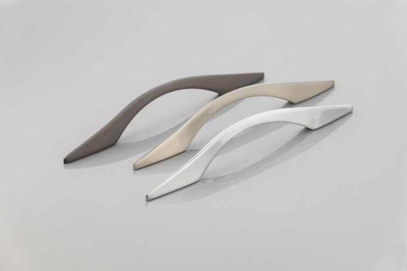 Ročaj Zamak EAST C=128 mm, siva mat 1208965992