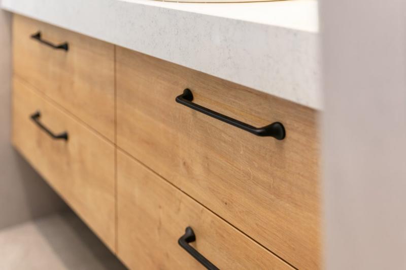 Fabricio C=128 mm črna mat 1208965997