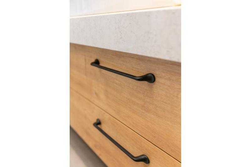 Fabricio C=192 mm črna mat 1208966000