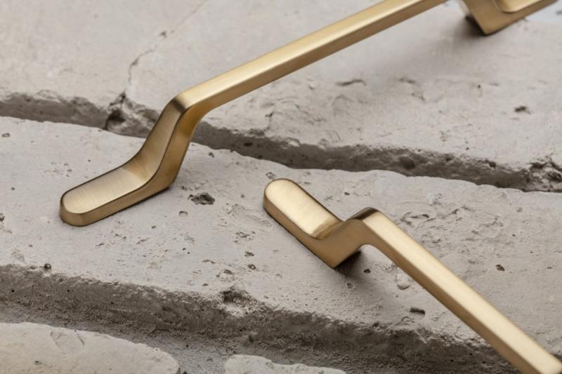 Nosilec FLAVIO C=320 mm inox - brušeno jeklo 1208966026