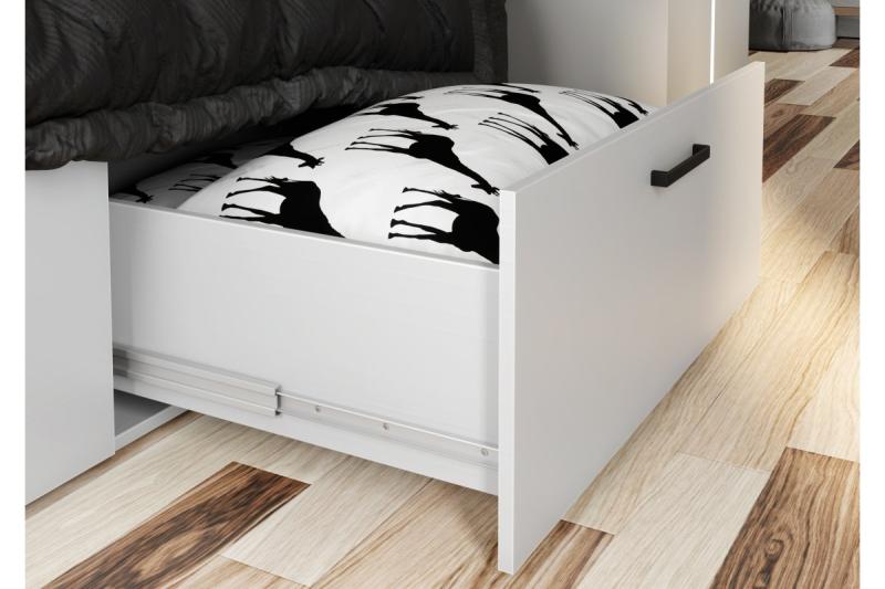 Ročaj Zamak MODENA, C= 128 mm, črna mat 1208966119