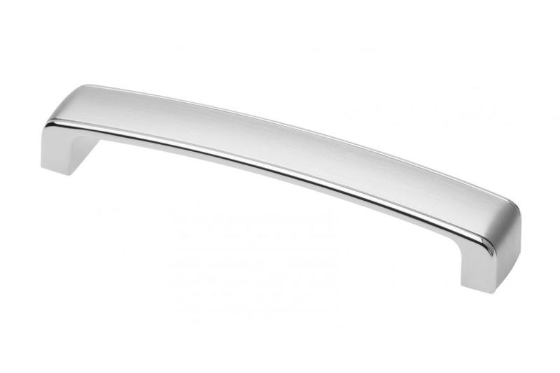 Ročaj Zamak MONZA C=160mm brušeno jeklo 1208966134