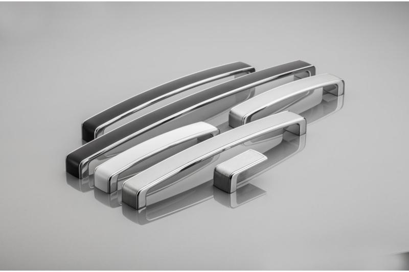 Ročaj Zamak MONZA C=160mm črna 1208966136