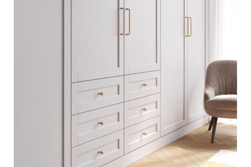 Ročaj Zamak NORD C = 160 mm brušeno zlato 1208966148