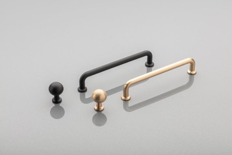 NORD ročaj iz cinka, C=192 mm, mat črna 1208966152