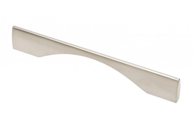 Zamak ročaj PRATO C=160 mm brušeno jeklo 1208966185