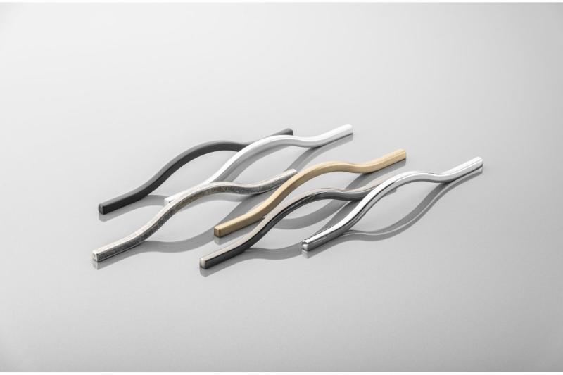 Ročaj Zamak VITO C=160 mm črna mat (BLK) 1208966246