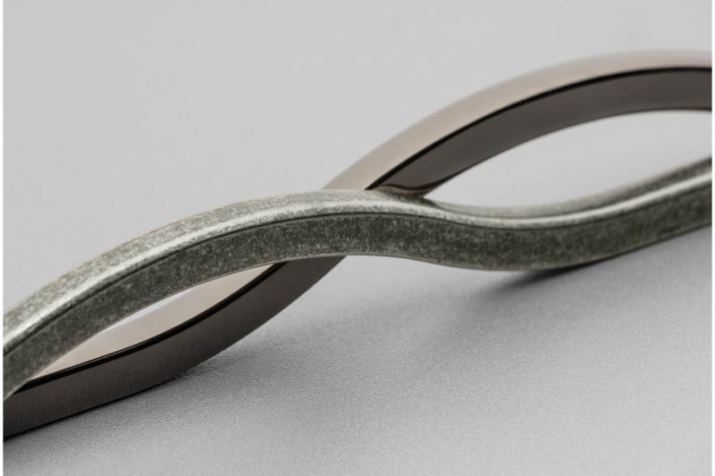 Ročaj Zamak VITO C=288 mm črna kromirana (BN) 1208966250