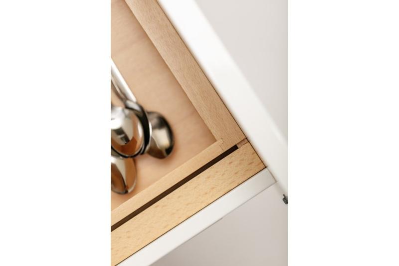 Decor Cutle Pribor Pladen Nastavljiv Vložek za 400-600mm Omare Barva Bukev 1208966289