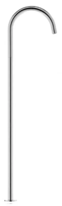 Waterevolution Flow prostostoječa umivalniška pipa z izlivom PVD Brušen svetlo zlato T1677WGE