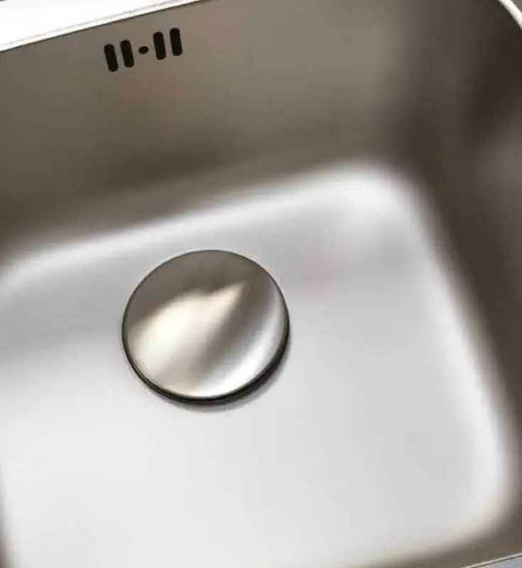 Ausmann nerjaveče jeklo pokrov za odtok, košarica čep pokrov nerjaveče jeklo pokrov za odtok inox CAP 90 mm 1208966927