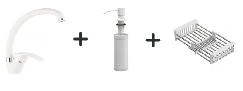 Quadri witte keukenkraan set met inbouwzeepdispenser en verstelbaar inzetbakje wit 1208966928

Quadri bela kuhinjska pipa s vgrajenim dozirnikom mila in nastavljivo vstavljivim pladnjem bela 