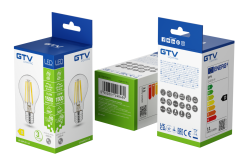 VIR LUČI LED, FILAMENT, A-G, A60, 4000K, E27, 11W, AC180-250V, 360°, 1500lm, 96mA 1208966963