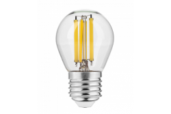 VIR LED, FILAMENT, A-G, G45, 2700K, E27, 5,8W, AC220-240V, 360°, 640lm, 50mA 1208966966