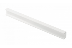 Ročaj za pohištvo GTV GROOVE, C=160 mm, L=190 mm, Al, bel mat 1208966980