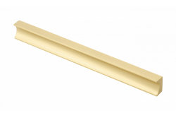 Ročaj za pohištvo GTV GROOVE, C=160 mm, L=190 mm, Al, zlato brušeno 1208966982