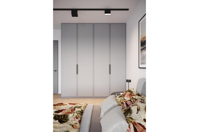 Ročaj za pohištvo GTV GROOVE, C=320 mm, L=360 mm, Al, mat črna 1208966985