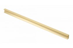 Ročaj za pohištvo GTV GROOVE, C=320 mm, L=360 mm, Al, zlato brušeno 1208966986